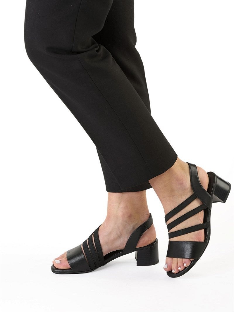 Sandales ARA Prato Noir Femme | WSG-28492363