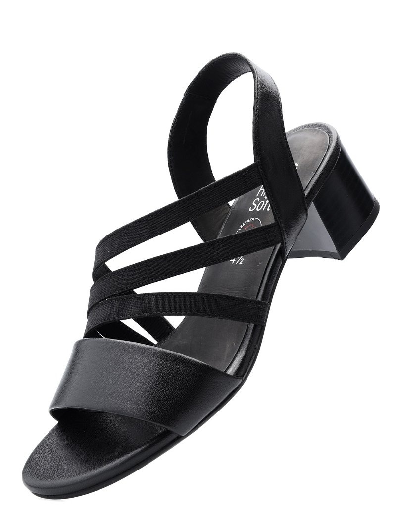 Sandales ARA Prato Noir Femme | WSG-28492363