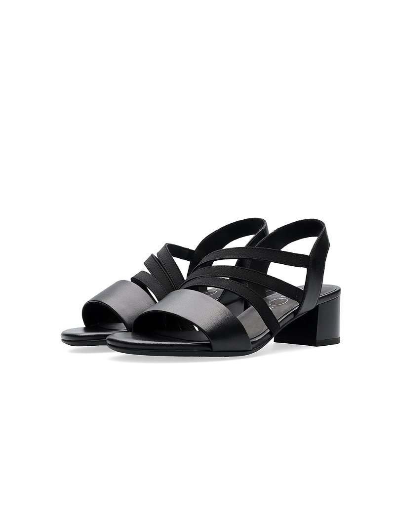 Sandales ARA Prato Noir Femme | WSG-28492363