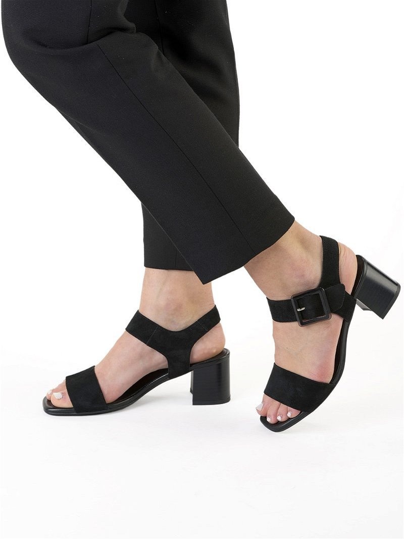 Sandales ARA Brighton Noir Femme | TQA-98952932