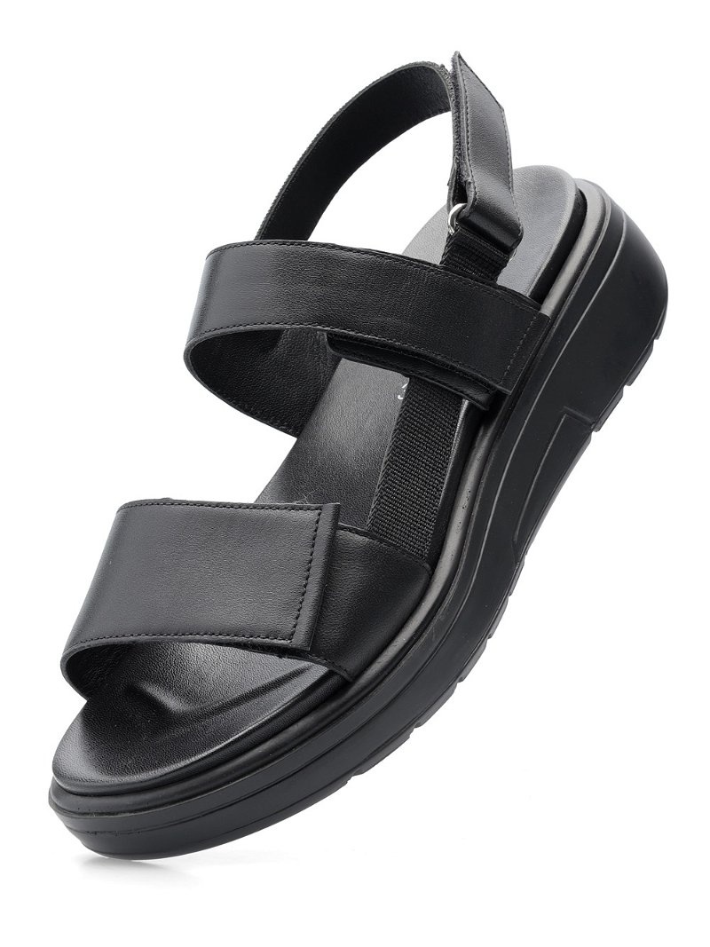 Sandales ARA Lucca Noir Femme | XNF-84981694