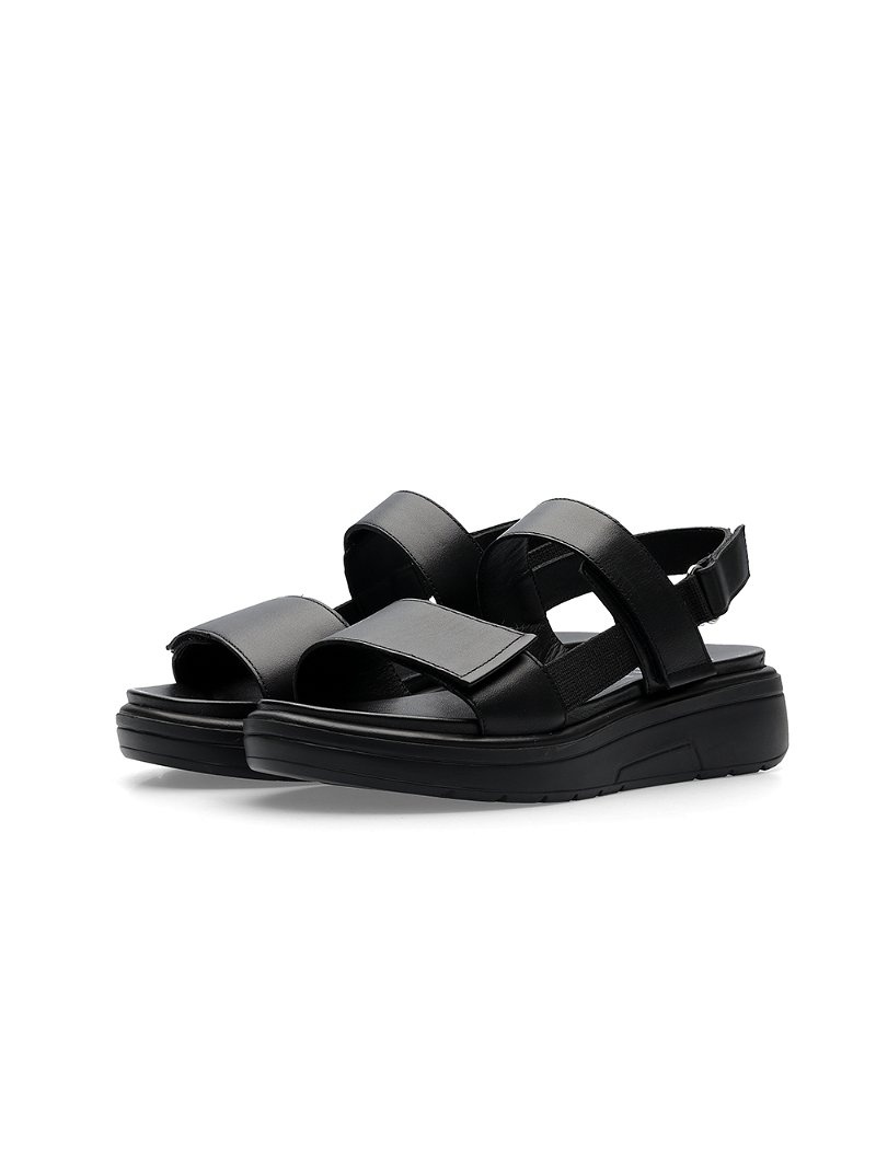 Sandales ARA Lucca Noir Femme | XNF-84981694