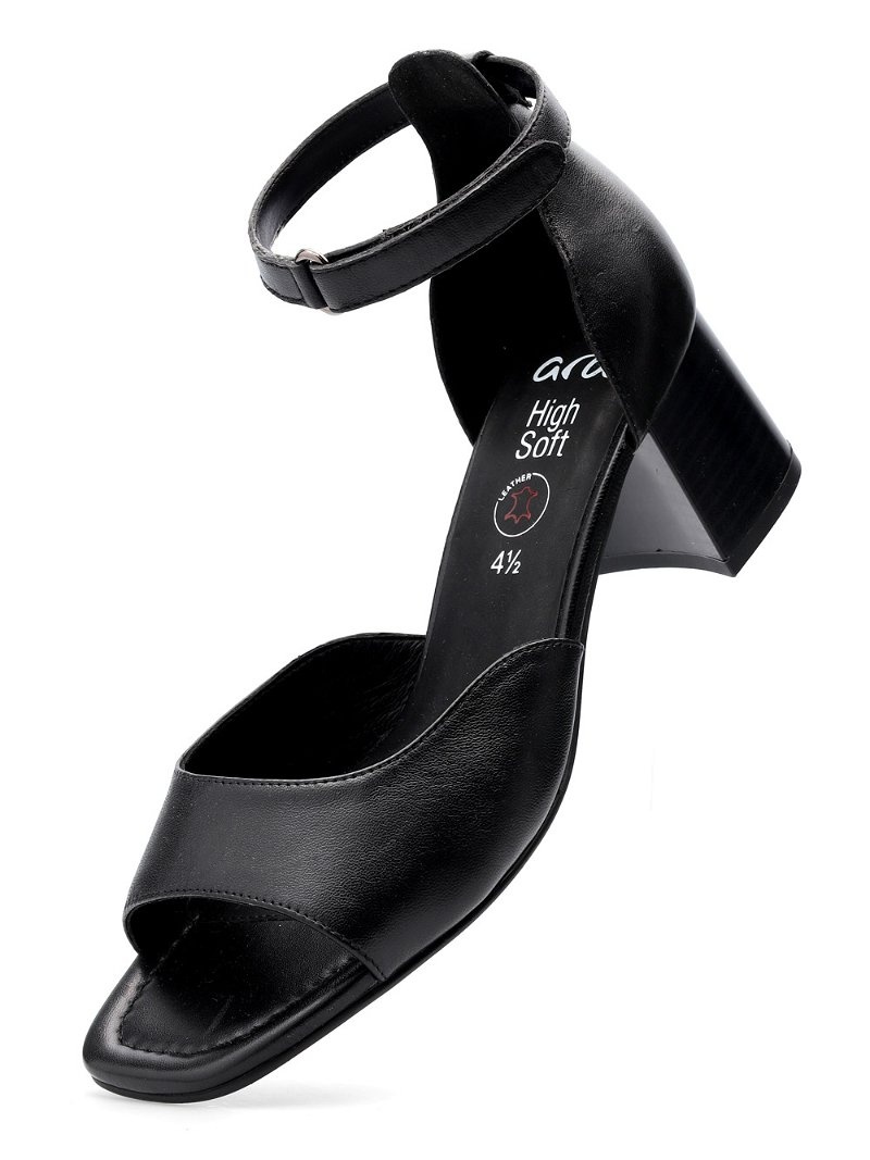 Sandales ARA Brighton Noir Femme | PET-88179927