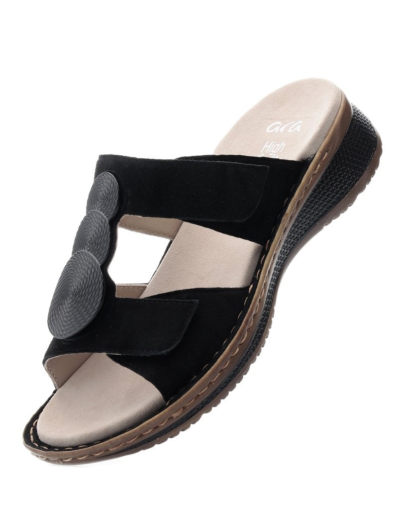 Mules ARA Hawaii Noir Femme | AUM-62592276