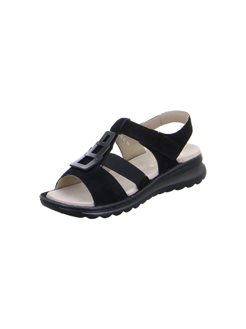 Sandales ARA Tampa Noir Femme | JKO-13974254