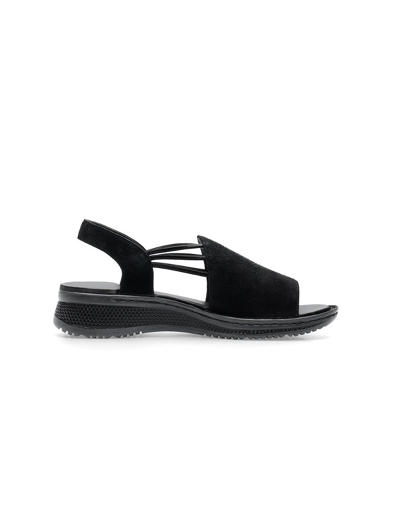 Sandales ARA Hawaii Noir Femme | OQR-67681363