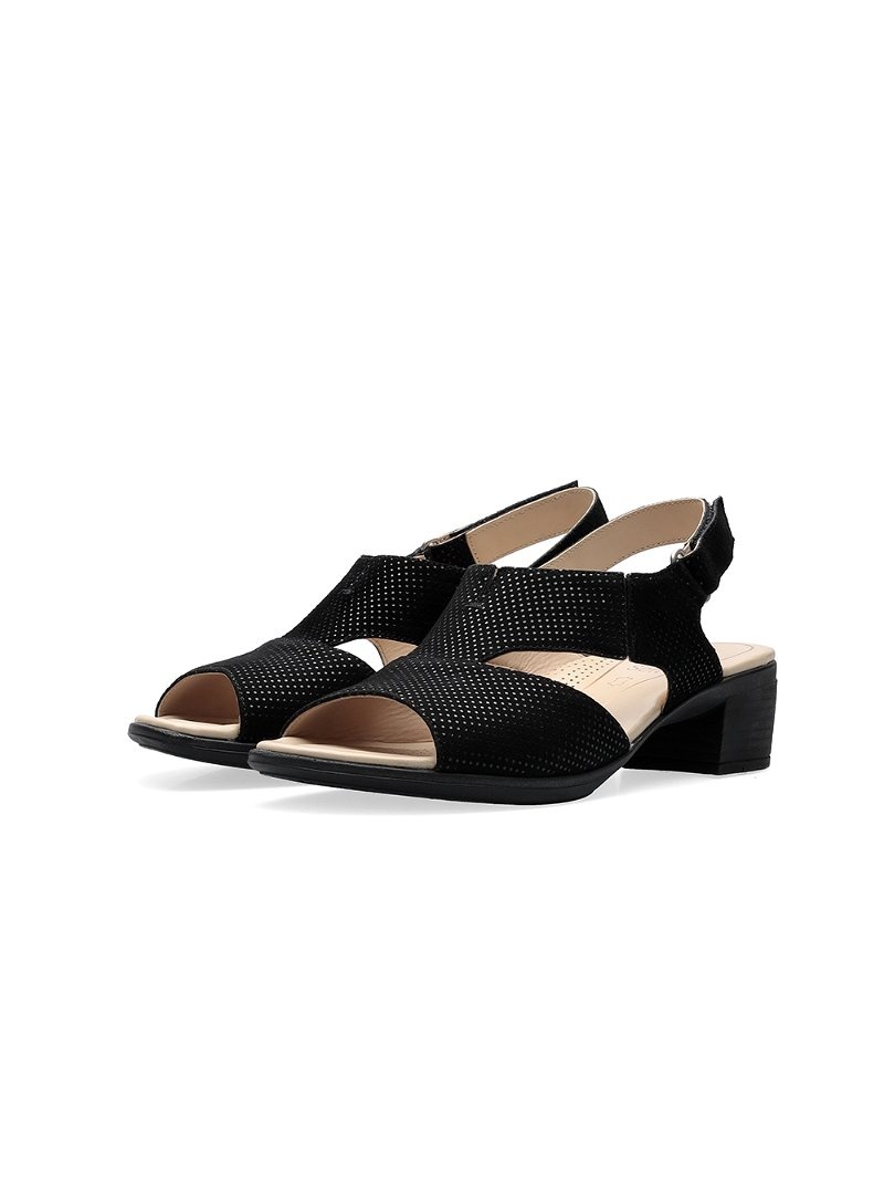 Sandales ARA Lugano Noir Femme | CEG-55736571