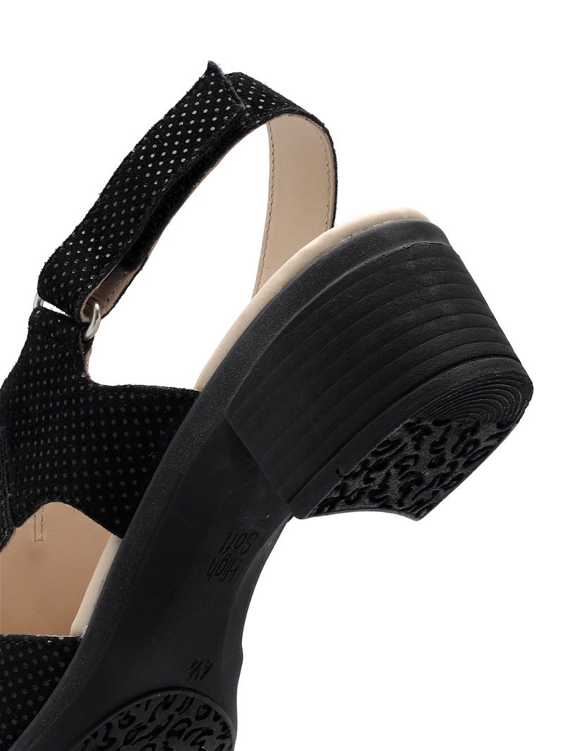 Sandales ARA Lugano Noir Femme | CEG-55736571