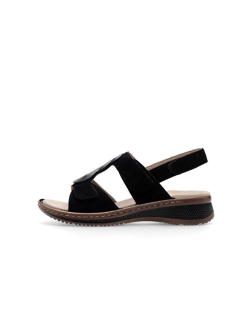 Sandales ARA Hawaii Noir Femme | SAP-82879546