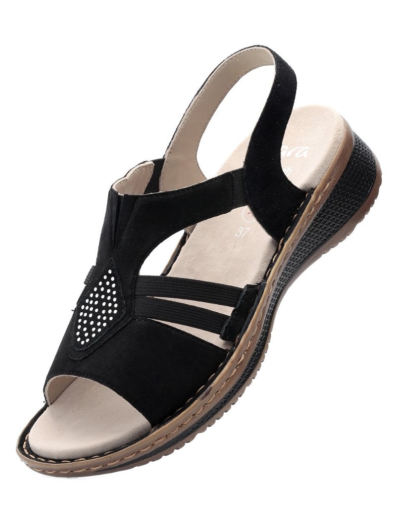 Sandales ARA Hawaii Noir Femme | RDX-83695107