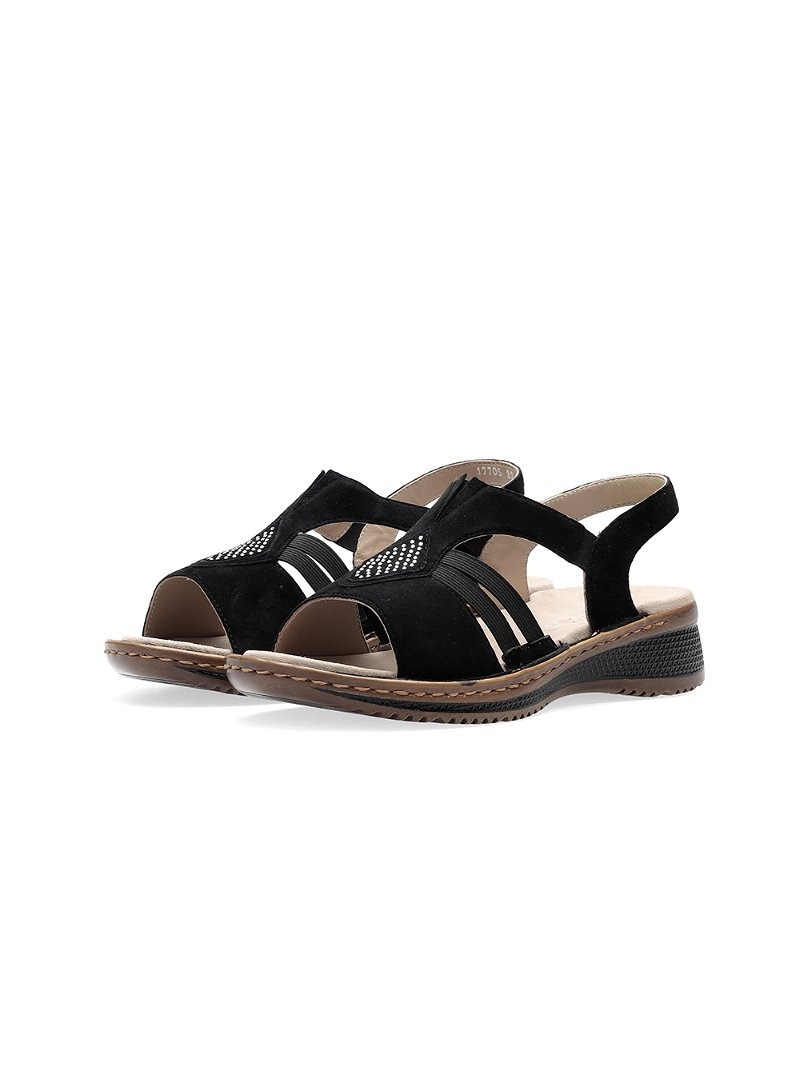 Sandales ARA Hawaii Noir Femme | RDX-83695107