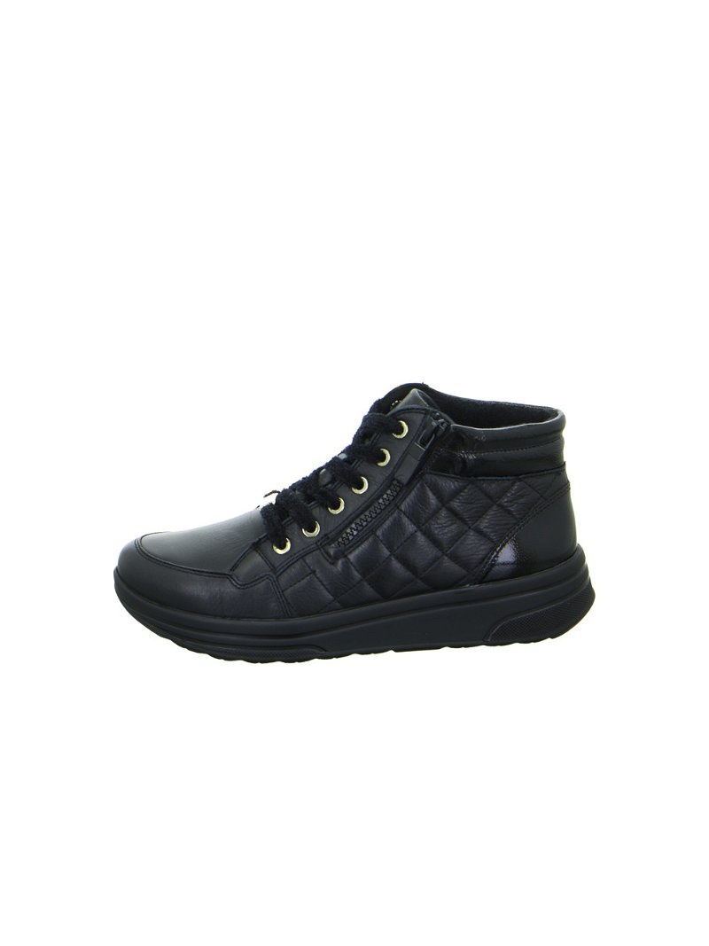 Basket ARA Sapporo Noir Femme | RZH-85124601