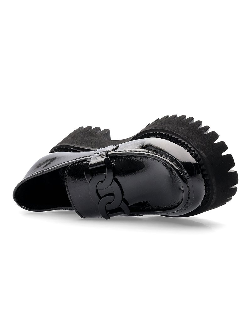 Mocassin ARA Amsterdam Noir Femme | UJQ-92471793