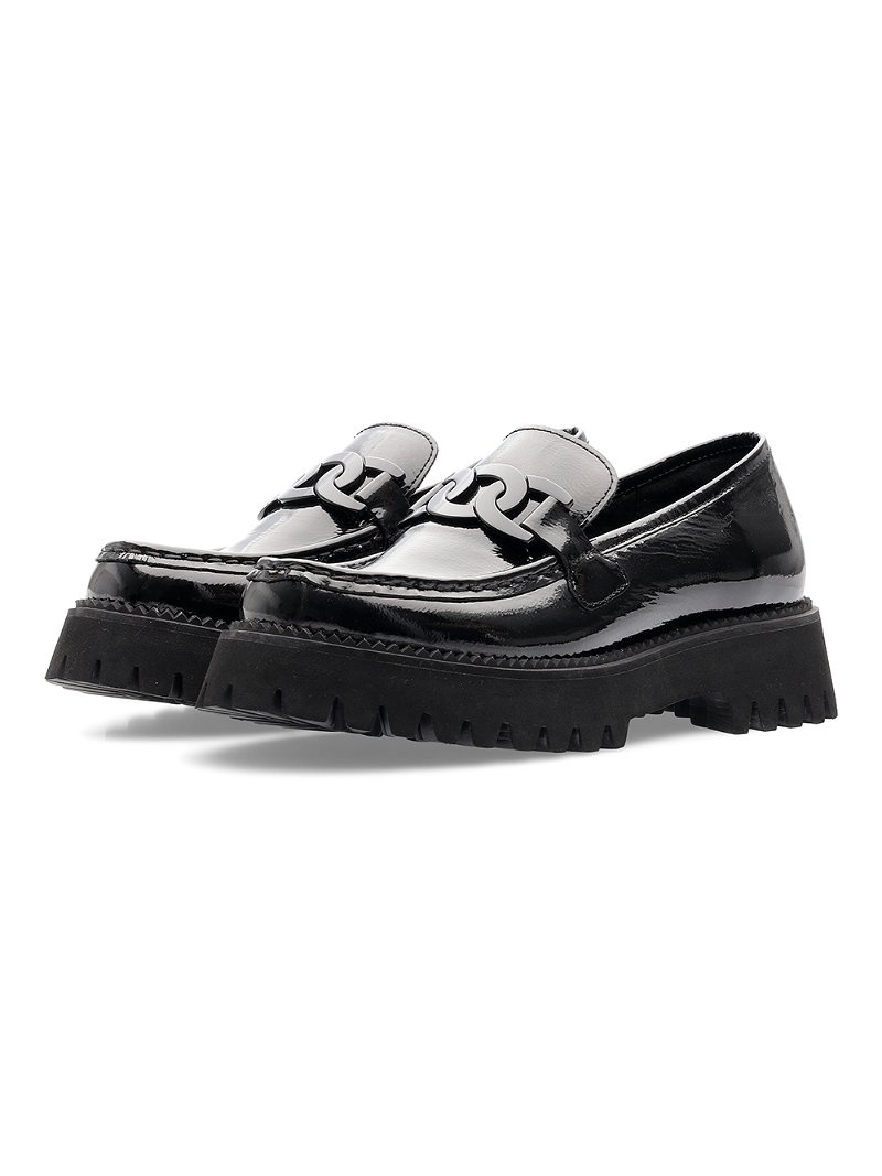 Mocassin ARA Amsterdam Noir Femme | UJQ-92471793