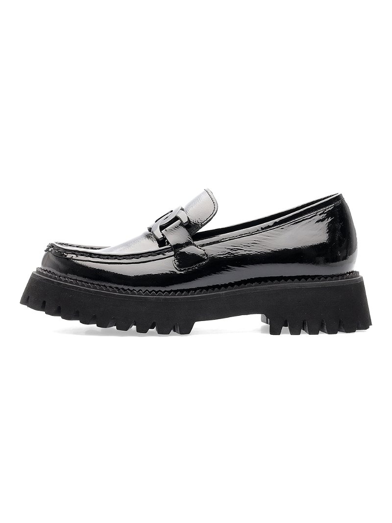 Mocassin ARA Amsterdam Noir Femme | UJQ-92471793