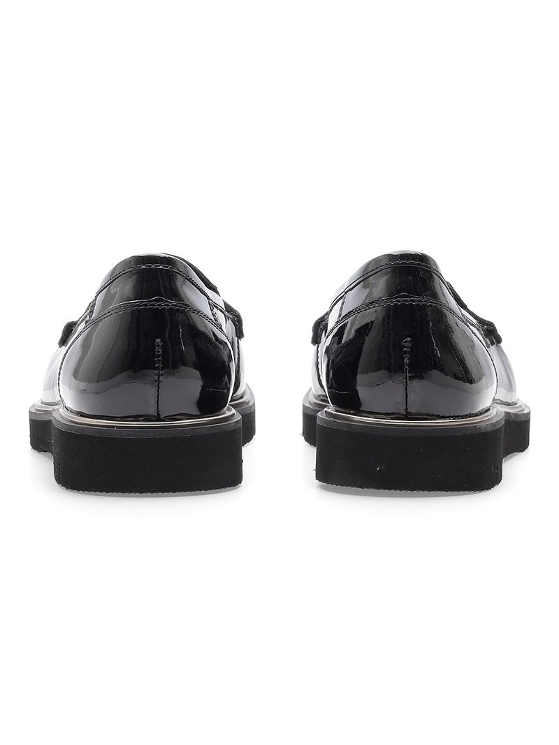 Mocassin ARA Dallas Noir Femme | SPU-91944297