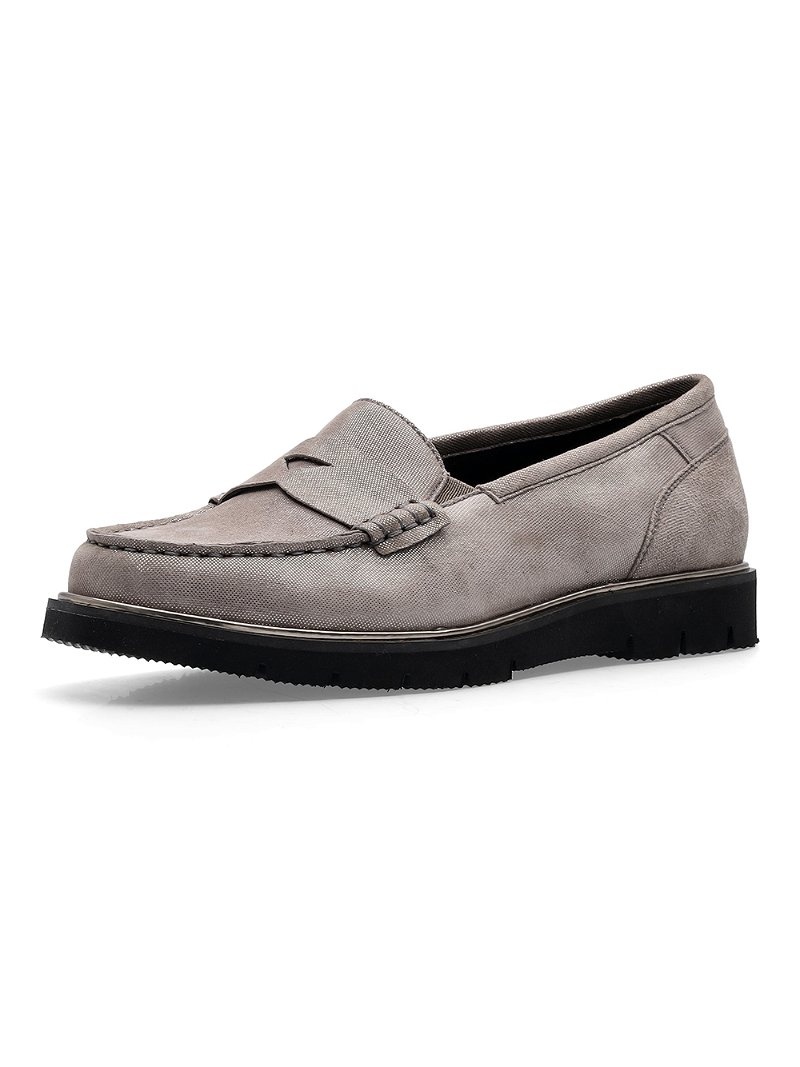 Mocassin ARA Dallas Noir Femme | DOW-30288284