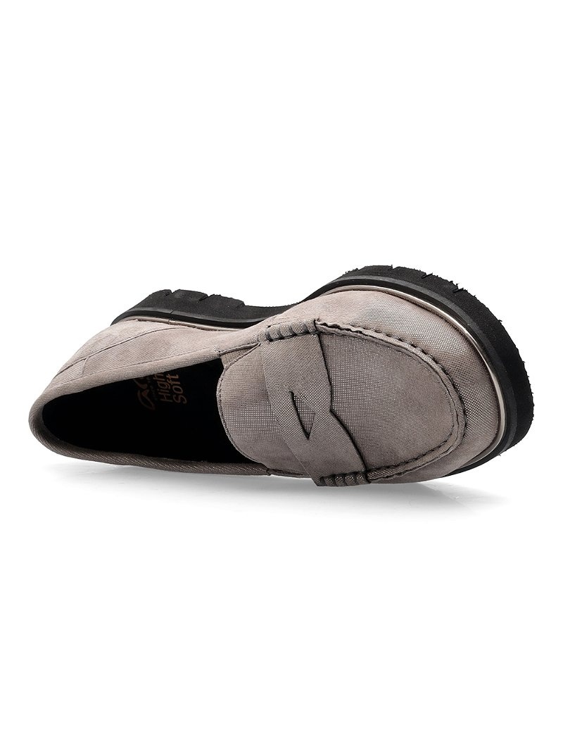 Mocassin ARA Dallas Noir Femme | DOW-30288284