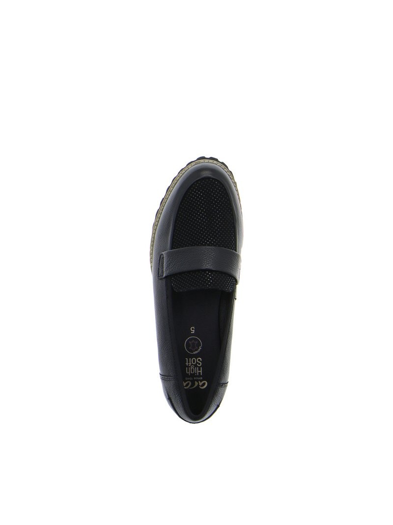 Mocassin ARA Kent Noir Femme | AAI-60715103