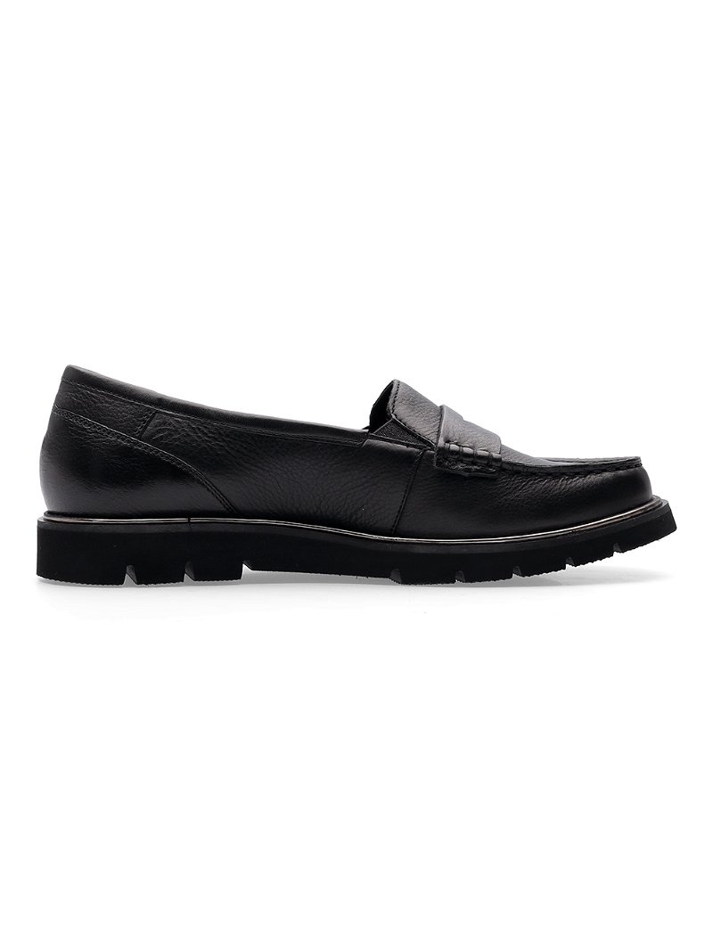 Mocassin ARA Dallas Noir Femme | FRY-29164881