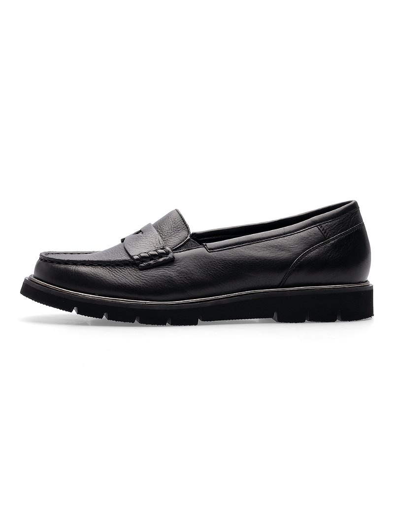 Mocassin ARA Dallas Noir Femme | FRY-29164881