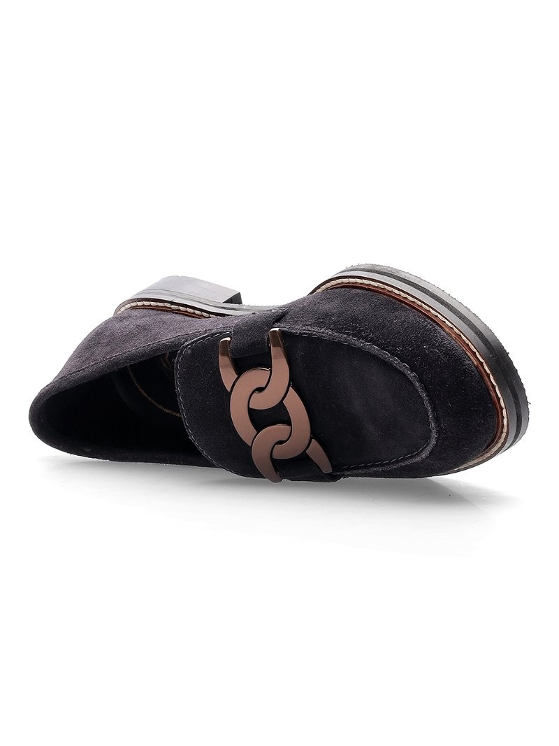 Mocassin ARA Kent Noir Femme | EYN-28643788