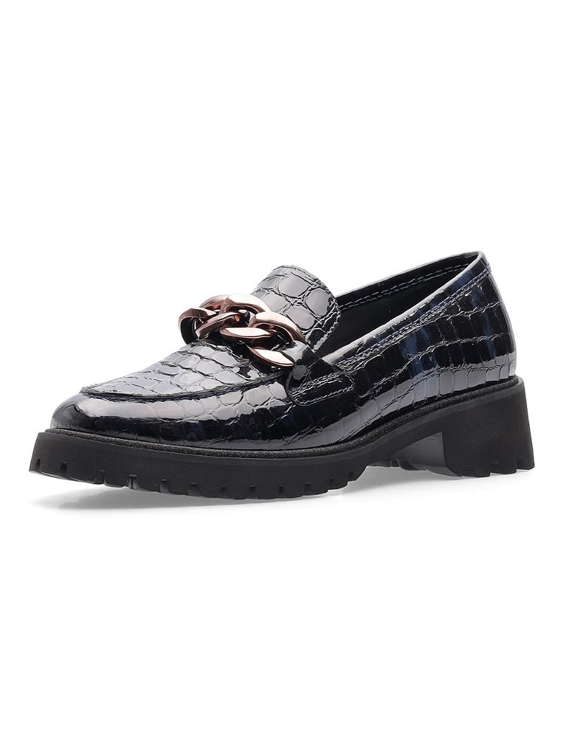 Mocassin ARA Kent Noir Femme | MHE-75665281