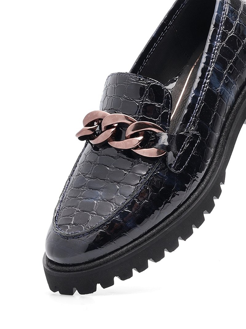 Mocassin ARA Kent Noir Femme | MHE-75665281