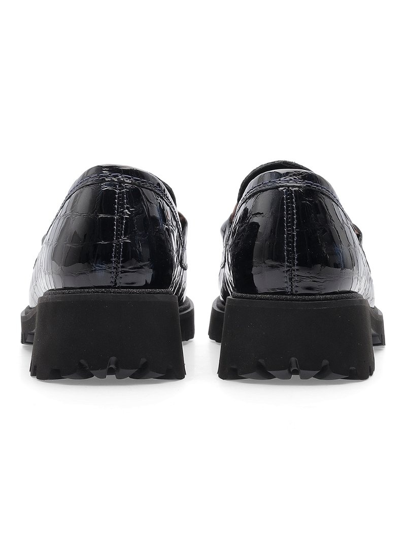 Mocassin ARA Kent Noir Femme | MHE-75665281