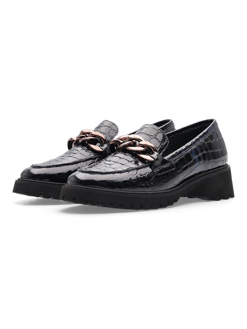 Mocassin ARA Kent Noir Femme | MHE-75665281