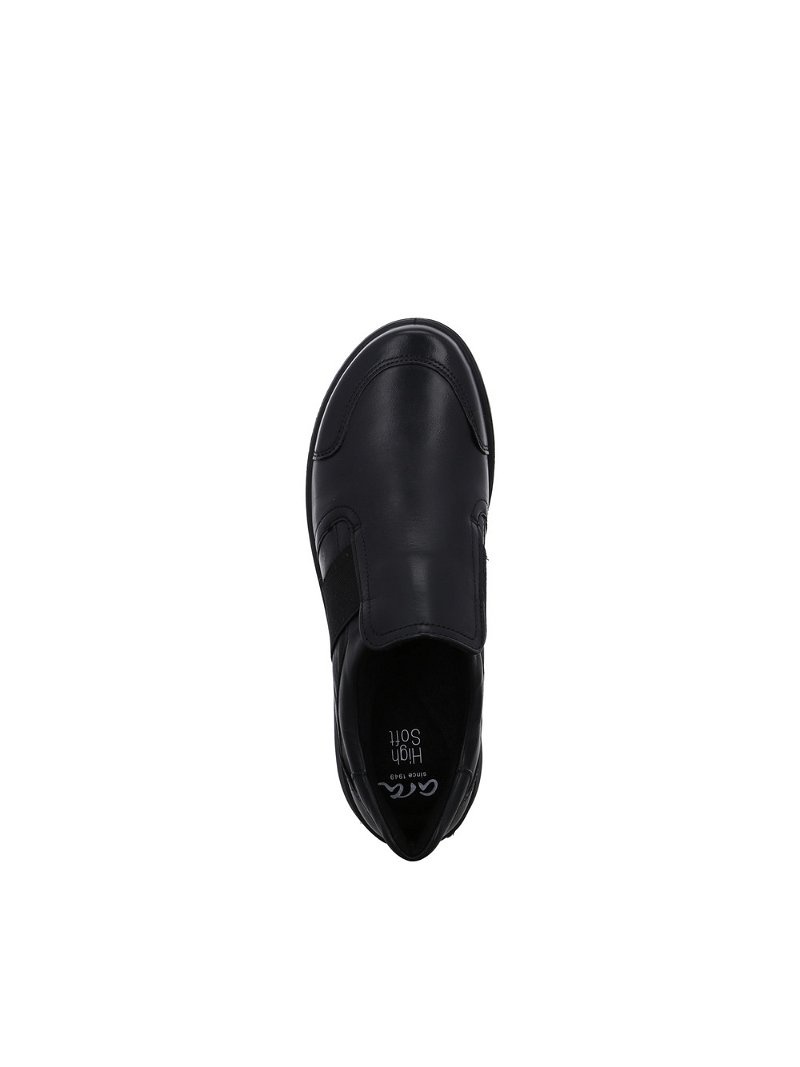 Mocassin ARA Toronto Noir Femme | QJU-73863761