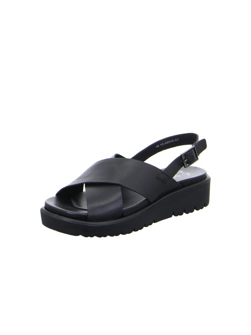 Sandales ARA Bilbao Noir Femme | TSR-53084446