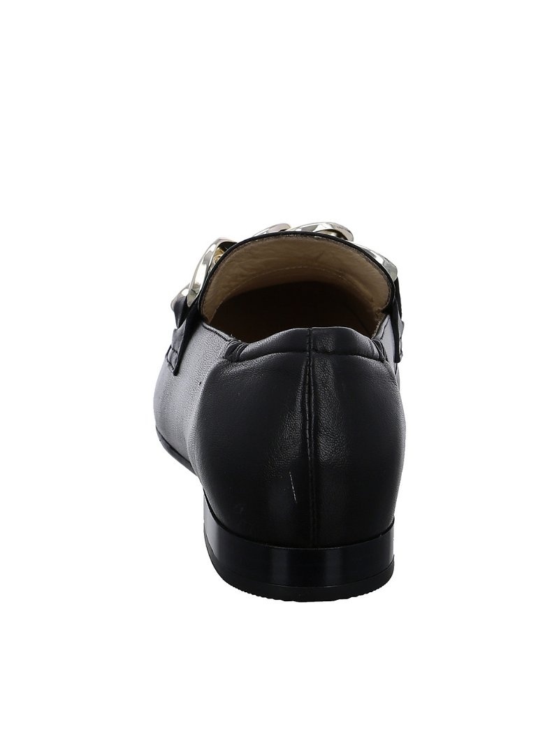 Mocassin ARA Lyon Noir Femme | JZG-93932383