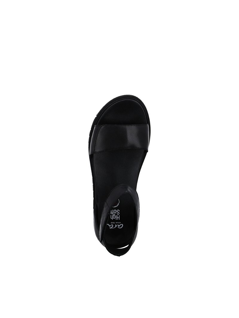 Sandales ARA Kent-Sport Noir Femme | FCO-92054609