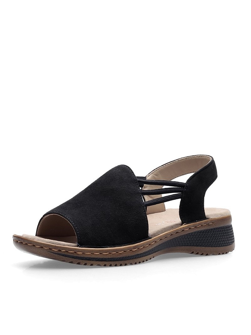 Sandales ARA Hawaii Noir Femme | KZI-34639253