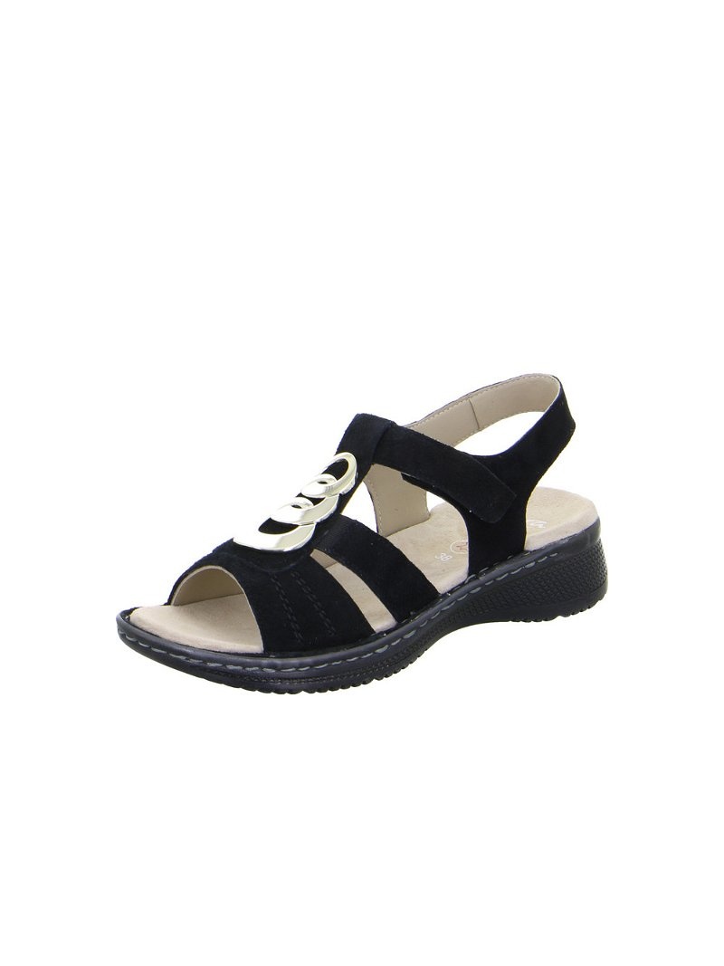 Sandales ARA Hawaii Noir Femme | BWK-08146515