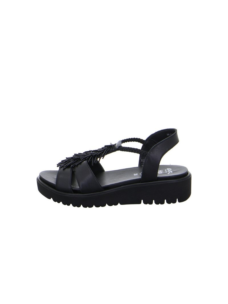 Sandales ARA Bilbao Noir Femme | DRF-09814886