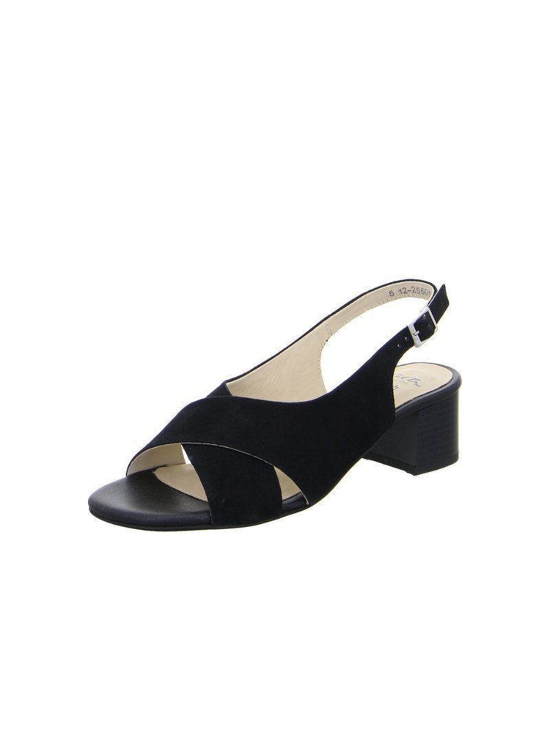 Sandales ARA Prato Noir Femme | ZGK-79566007