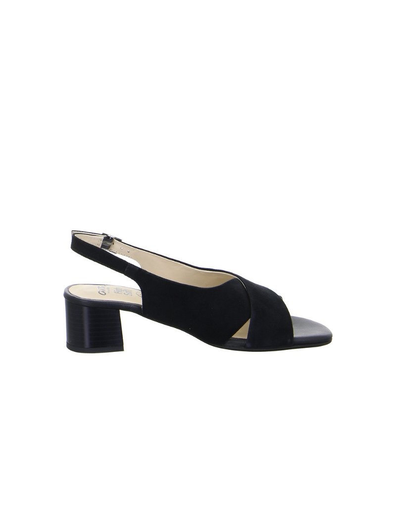 Sandales ARA Prato Noir Femme | ZGK-79566007