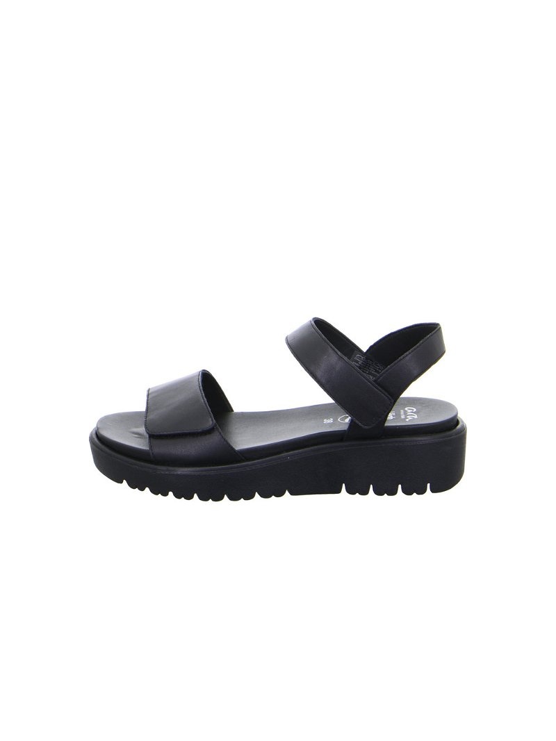 Sandales ARA Bilbao Noir Femme | MXR-08232813