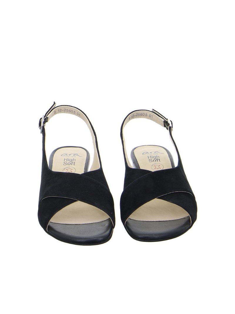 Sandales ARA Prato Noir Femme | ZGK-79566007