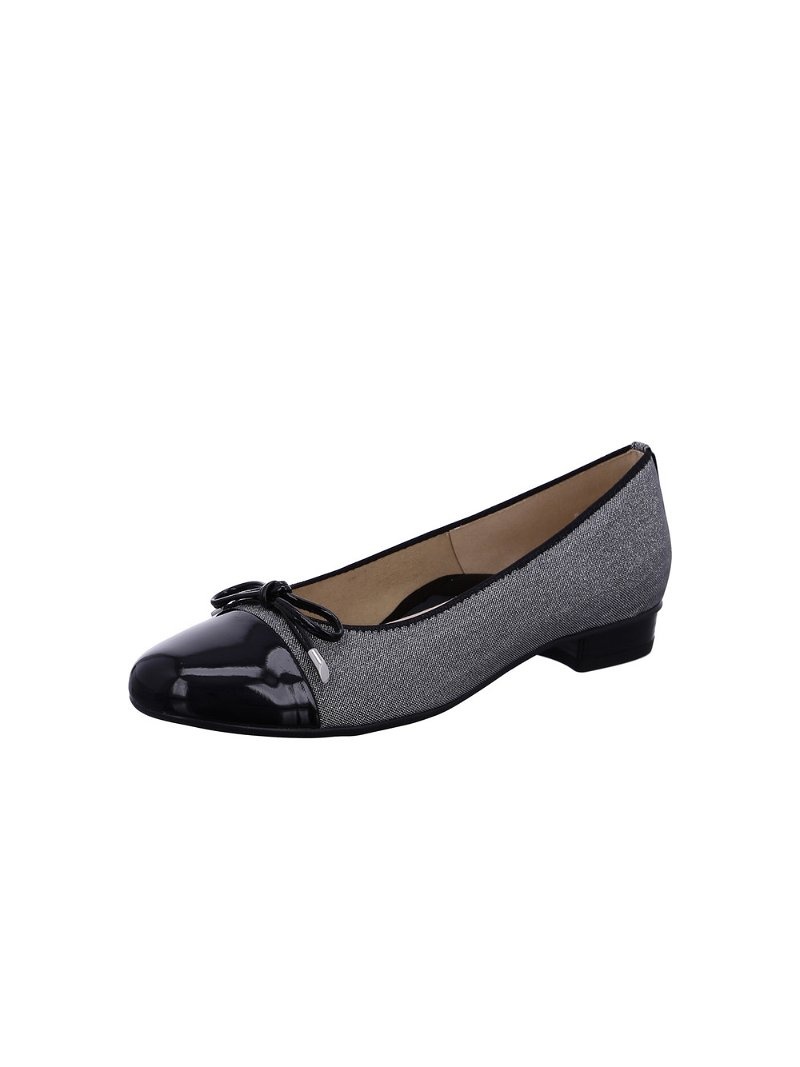 Ballerines ARA Bari Noir Femme | OQH-36793381