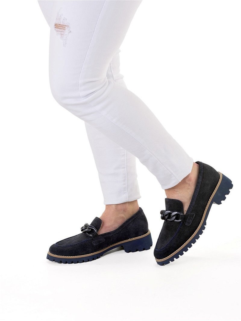 Mocassin ARA Kent Noir Femme | CXL-57487332