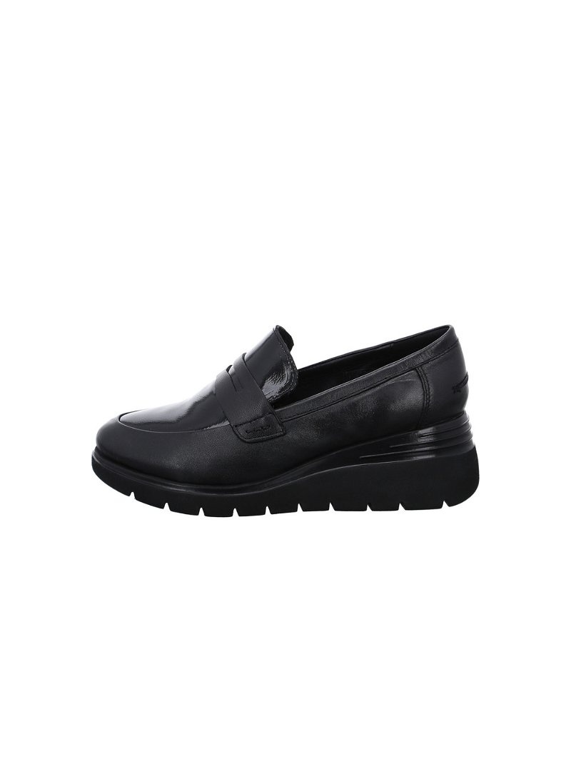 Mocassin ARA Bari Noir Femme | UJD-42497388