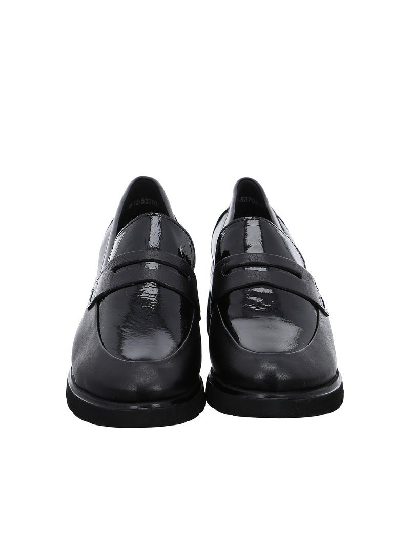 Mocassin ARA Bari Noir Femme | UJD-42497388