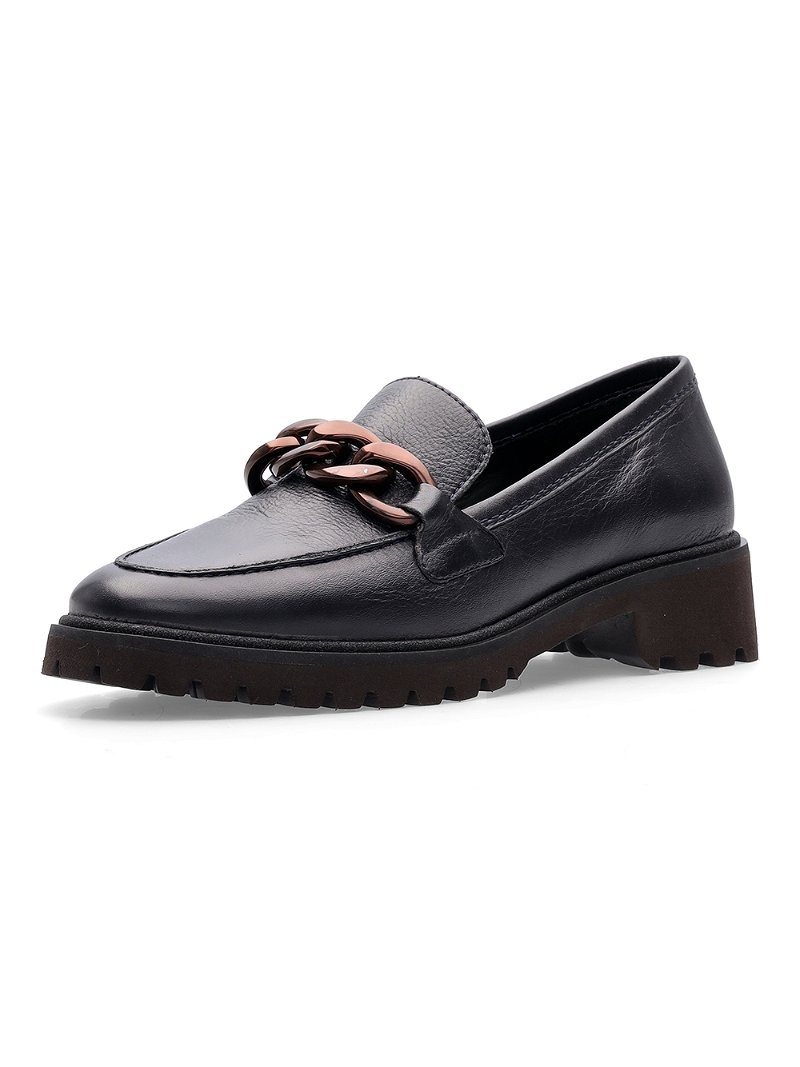 Mocassin ARA Kent Noir Femme | UFU-33127789