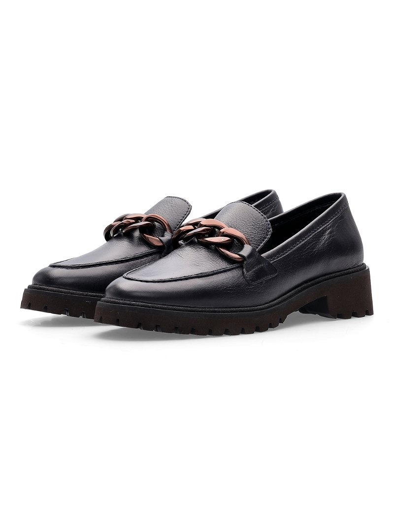 Mocassin ARA Kent Noir Femme | UFU-33127789