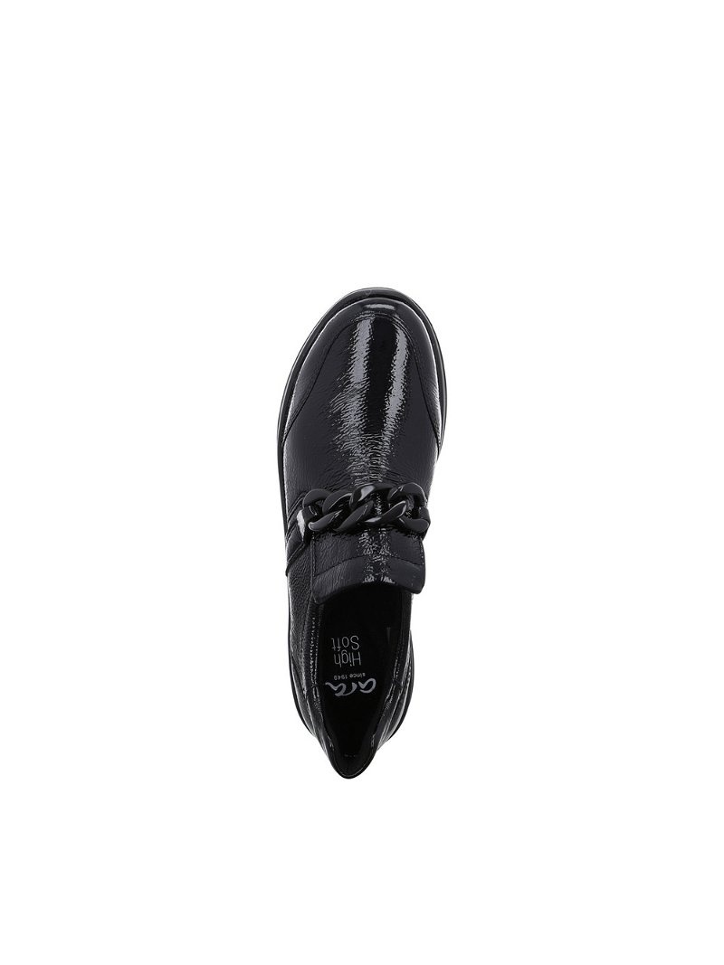 Mocassin ARA Sapporo Noir Femme | CLH-06312259