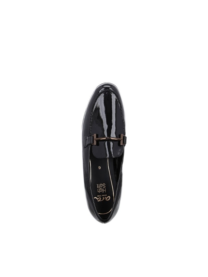 Mocassin ARA Kent Noir Femme | XIJ-44295335