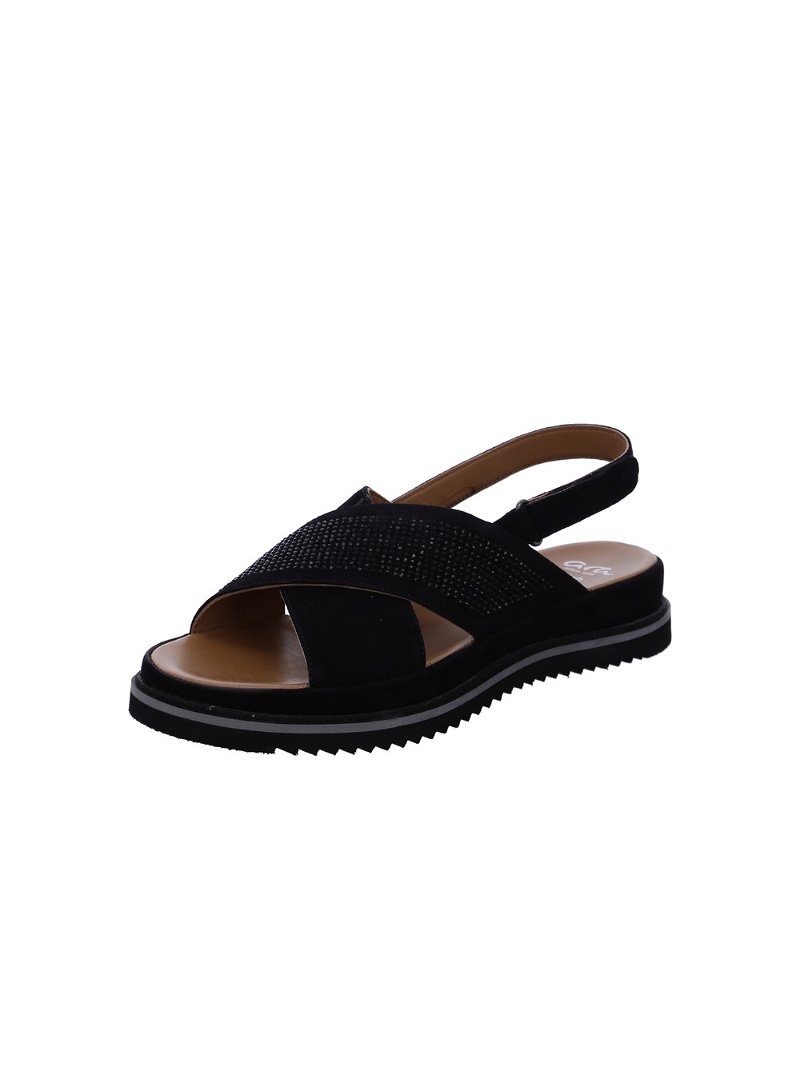 Sandales ARA Dubai Noir Femme | DSM-45916450